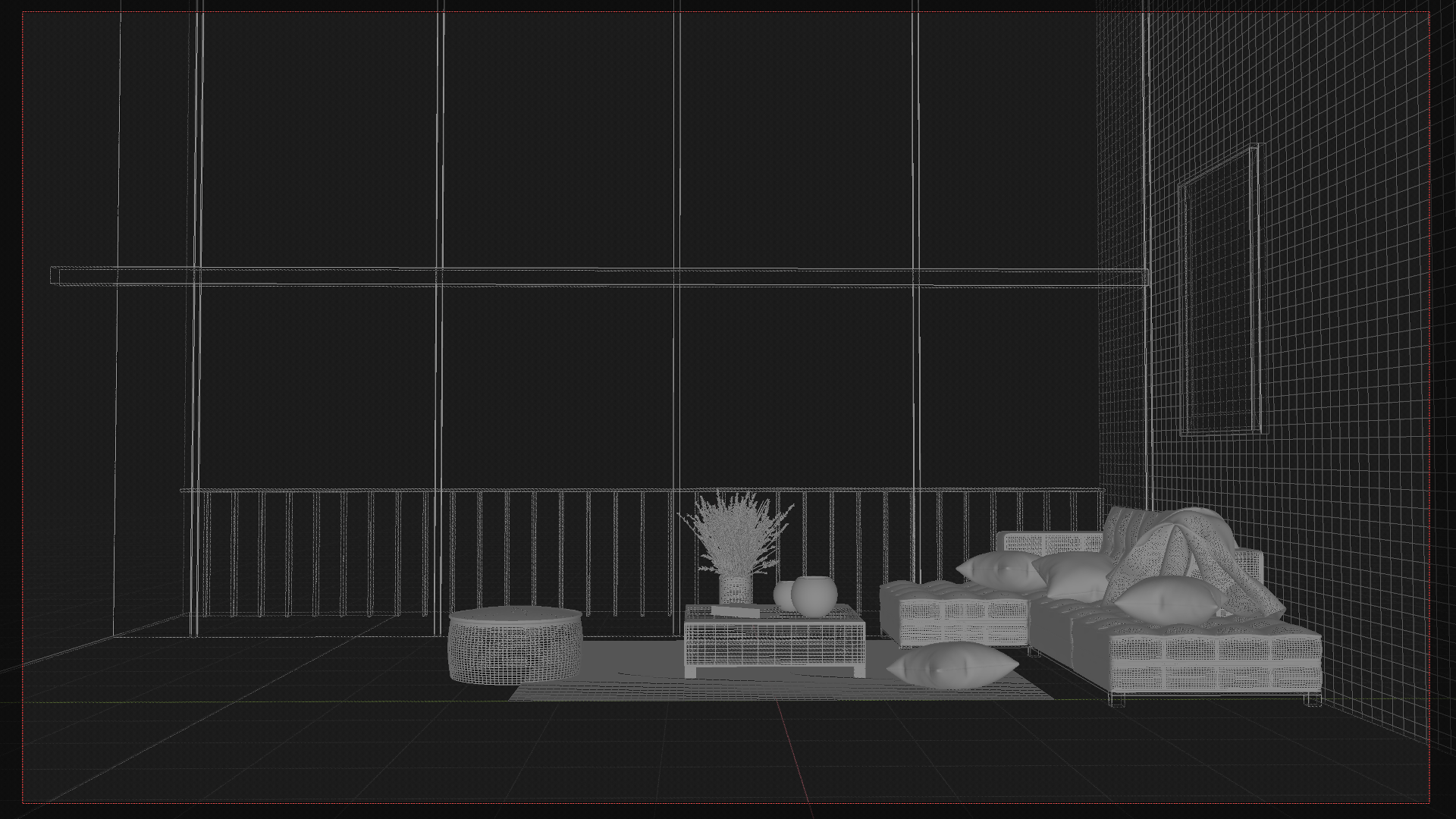 Visual of z-depth analysis