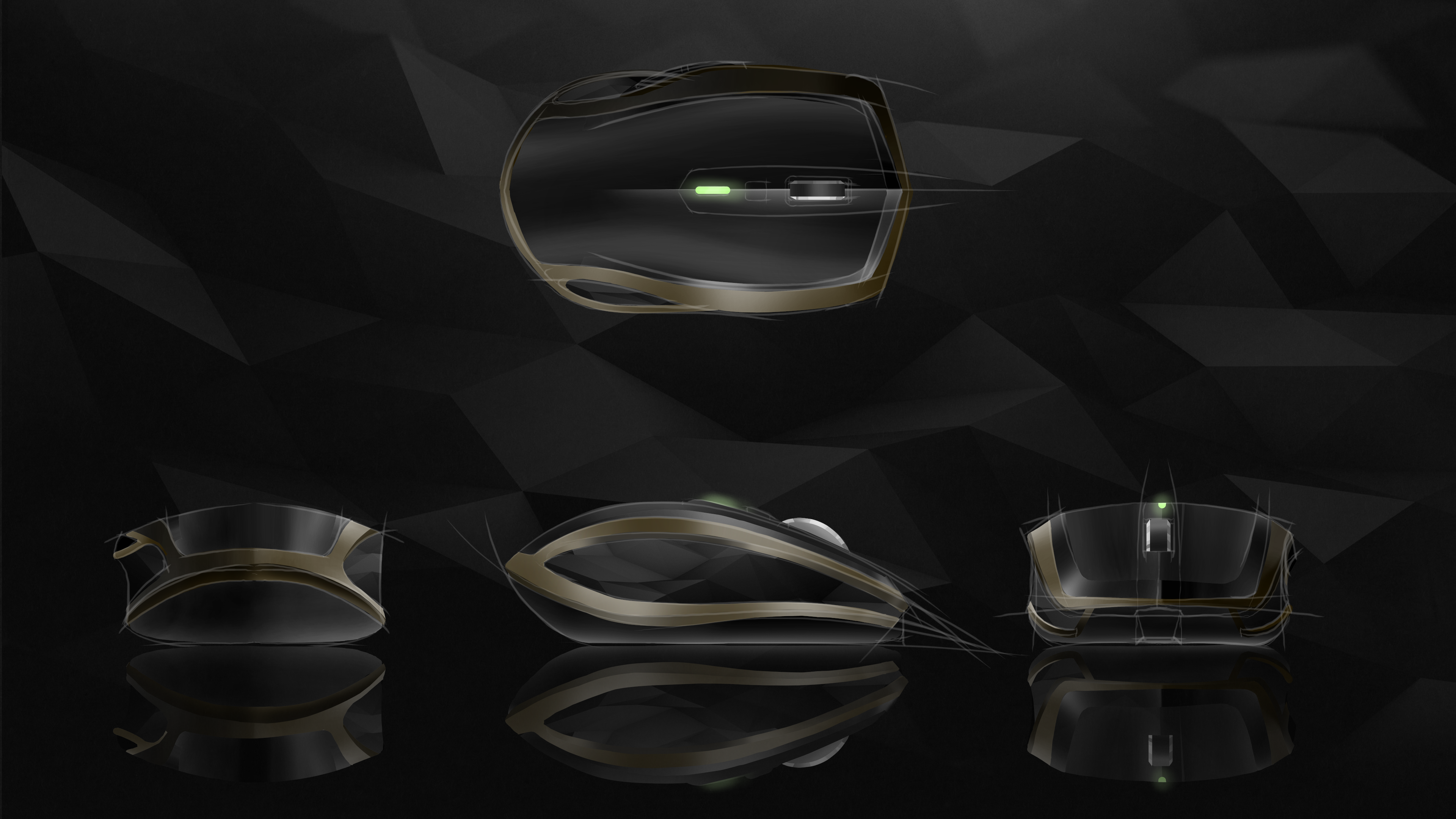 Logitech MX Anywhere 2 drawing