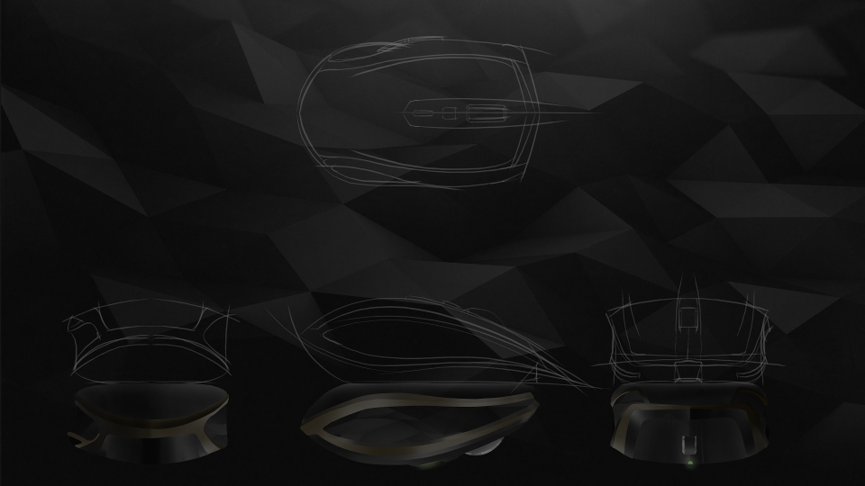 Logitech mouse MX Anywhere sketch lines